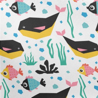 Rare Sea Creatures Pongee