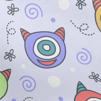 Big-eyed Horned Monster Pongee