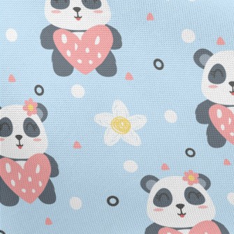 Smiling Panda Pongee