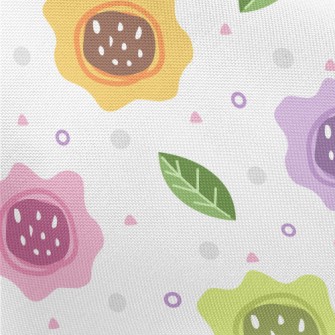 Irregular Flowers Pongee