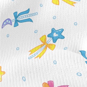 Girl Heart Magic Wand Stretch Jersey