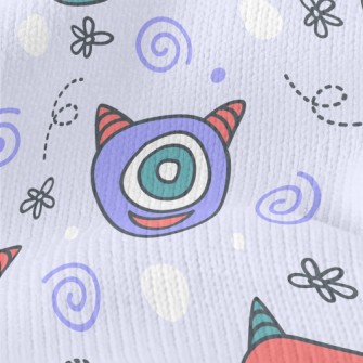 Big-eyed Horned Monster Stretch Jersey