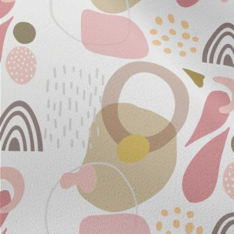 Rich Geometric Figures Chiffon