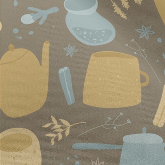 Simple Style Teacup Set Chiffon