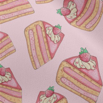 Delicious Strawberry Cake Chiffon