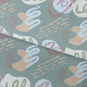 Random Geometry Waterproof Oxford