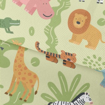 Cute Zoo Waterproof Oxford