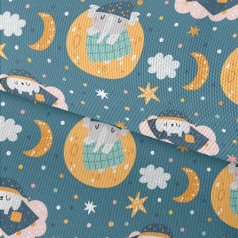 Good Night Puppy Elephant Waterproof Oxford