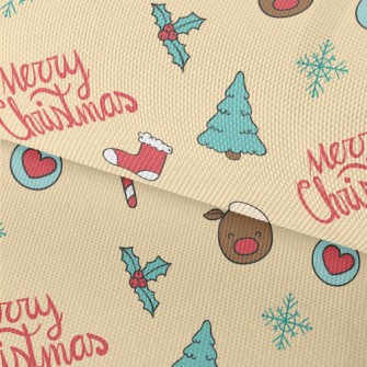 Christmas Tree Reindeer Socks Waterproof Oxford