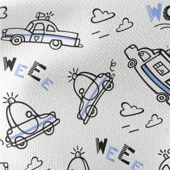 First Rescue Police Car Waterproof Canvas
