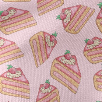 Delicious Strawberry Cake Waterproof Canvas