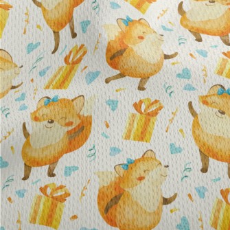 Fox Sister Gift Athletic Mesh Flat Back