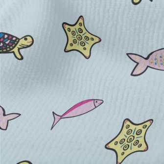 Turtle Starfish Small Fish Terry