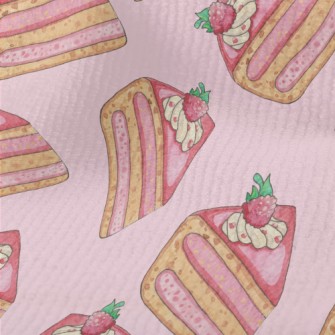 Delicious Strawberry Cake Terry