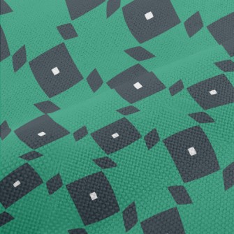 Arrange Geometric Blocks Neatl Performance Linen