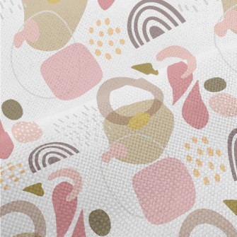 Rich Geometric Figures Performance Linen