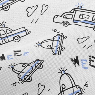 First Rescue Police Car Performance Linen