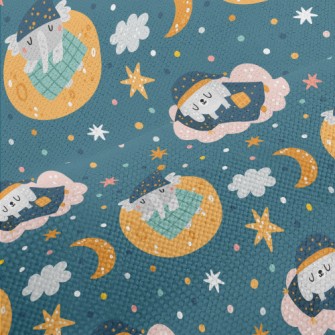 Good Night Puppy Elephant Performance Linen