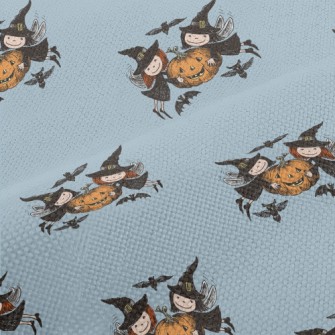 Cute Witch Pumpkin Performance Linen