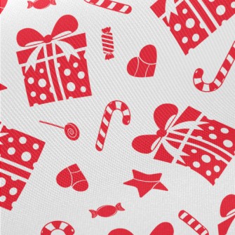 Candy Cane Gift Love Twill