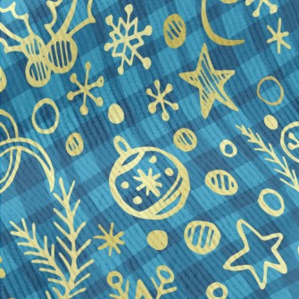 Shiny Christmas Decorations Standard Corduroy