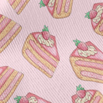 Delicious Strawberry Cake Standard Corduroy