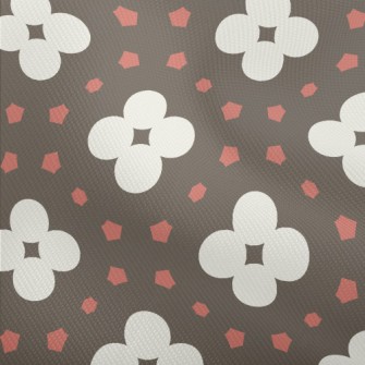 Geometric Patchwork Flowers Dobby