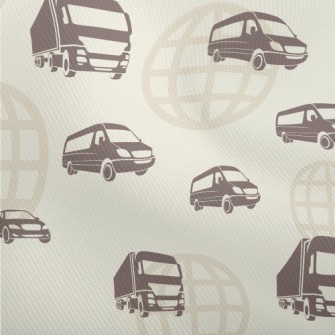 Three-dimensional Handsome Car Dobby
