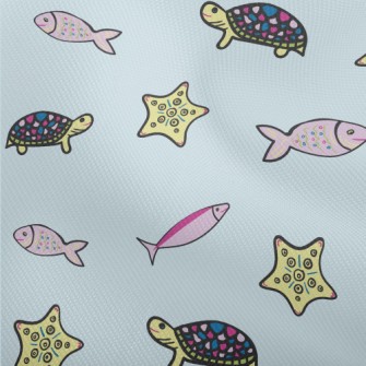 Turtle Starfish Small Fish Dobby