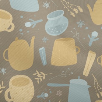 Simple Style Teacup Set Dobby