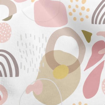 Rich Geometric Figures Micro Fleece