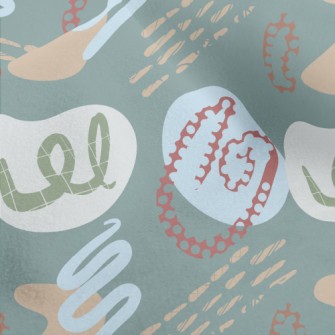 Random Geometry Micro Fleece