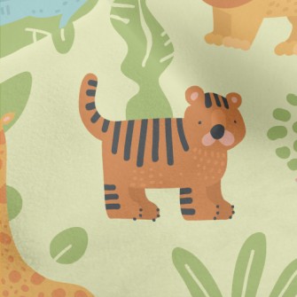 Cute Zoo Micro Fleece