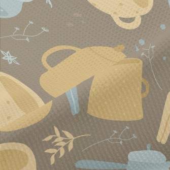 Simple Style Teacup Set Piqué