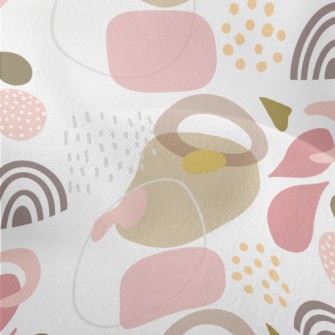 Rich Geometric Figures Lightweight Performance Linen