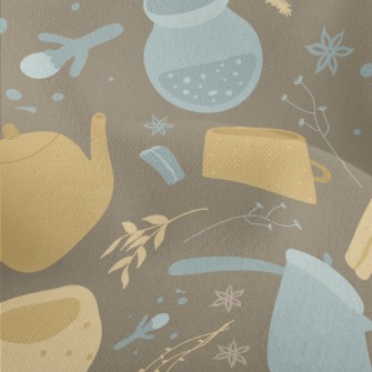 Simple Style Teacup Set Lightweight Performance Linen