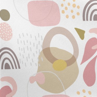 Rich Geometric Figures Pongee