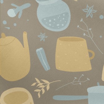 Simple Style Teacup Set Pongee