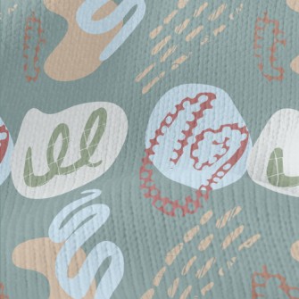 Random Geometry Stretch Jersey