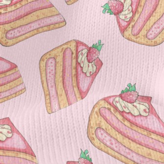 Delicious Strawberry Cake Stretch Jersey