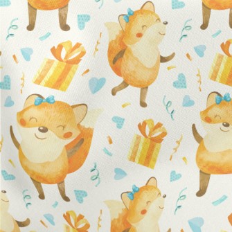 Fox Sister Gift Lightweight Cotton Poplin