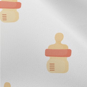 Simple And Cute Baby Bottle Chiffon