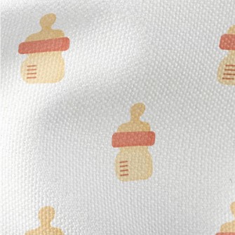 Simple And Cute Baby Bottle Waterproof Canvas