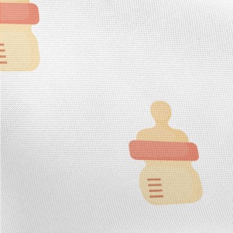 Simple And Cute Baby Bottle Pongee