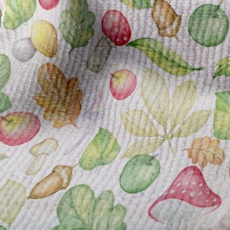 Rich Fruits And Vegetables In  Terry