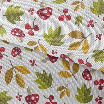 Poisonous Mushrooms And Leaves Waterproof Oxford