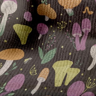 Butterfly Bug Mushroom Terry