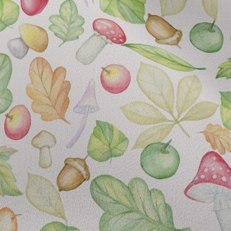 Rich Fruits And Vegetables In  Chiffon