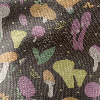 Butterfly Bug Mushroom Waterproof Canvas