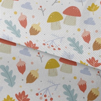 Cartoon Hazelnut Mushroom Waterproof Oxford